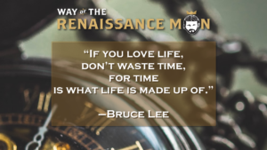 The Wisdom of Life and Time Bruce Lee Quote