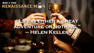 adventure or nothing helen keller quote 