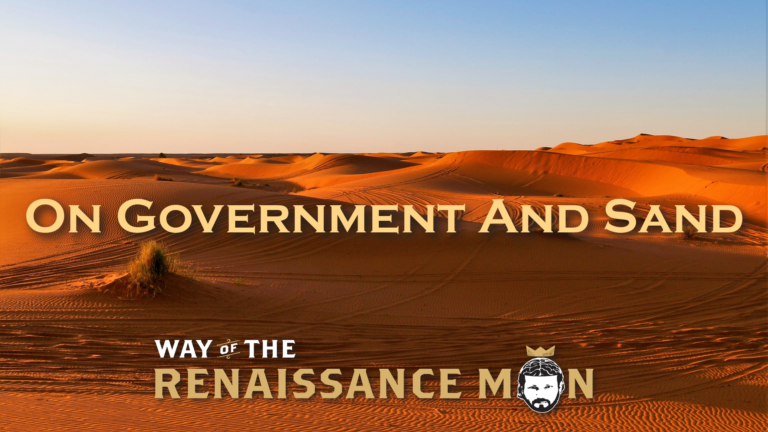 On Government and Sand