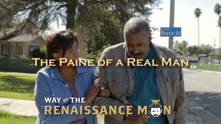 The Paine of a Real Man Title Way of the Renaissance Man Starring Jim Woods