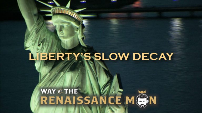 LIBERTY’S SLOW DECAY David Hume Title Way of the Renaissance Man Starring Jim Woods